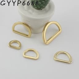 30-100pcs 13mm 16mm 19mm 25mm 33mm 38mm High quality Welded Belt Strap D ring Handbag Webbing Adjusted Alloy Adge D Ring