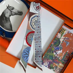 POBING 2025 New Style Binding Handle Hairband Silk Scarf 100% Mulberry Silk Amazon Celebration Twill Silk 5*86CM