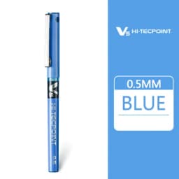1pcs Japan Pilot V5 Gel Pen Straight Liquid Roller Pen BX-V5 Large Capacity Quick-drying Ink 0.5mm Needle Tip School Stationary