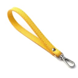 Silver/Gold Simple PU Leather Bag Wrist Strap Solid Color Soft Purse Handle Replacement Adjustment Wallet Belt Bag Accessories
