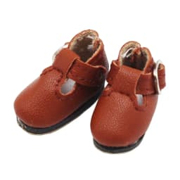 2.8*1.2cm Multicolor Doll Shoes for 1/6 Blythes Doll Mini PU Leather Sandals Toy Princess Doll Wear Shoes Doll Accessories