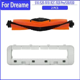 Main Brush Cover for Dreame L10S Pro / L10S Ultra / S10 / X10 / S20 / X20 / X30 / S30 / X40 / X40 Pro / X40 Ultra Robot Vacuum C