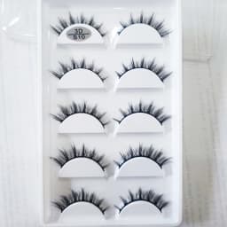 Natural 3D Mink False Eyelashes, Soft Wispy, Fluffy Eye Faux Lashes, Make Up Eyelash, Beauty Cat Cilios, 5 Pairs, 15 Styles