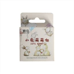 45 Pcs Cute Rabbit Kawaii Japanese Diary Stickers Pack Daily Planner Scrapbooking Stationery Decoration
