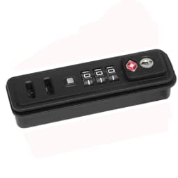TSA007 Luggage Locks Replacement Built-in Suitcase 3 Digit Combination Resettable Anti-Theft Travel Security Repair Lock 1/2Pcs