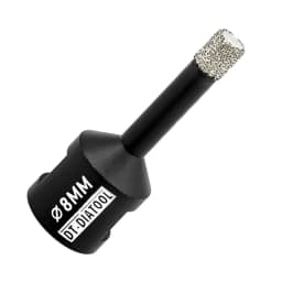 DT-DIATOOL Drill Bit M14 Porcelain Tile Crowns for Tile Granite Marble 1pc Collet, Crown Porcelain Hole Saw