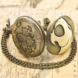 Vintage Bronze Steampunk Leopard Head Quartz Pocket Watch Necklace Pendant Clock Chain Men Women Chain Gift