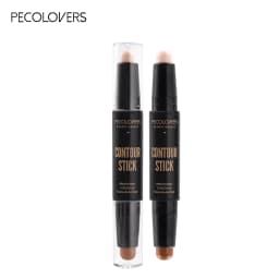Double-ended concealer stick for facial makeup lightweight makeup concealer stick