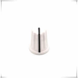 5PCS Color Rubber Half Shaft Knob Diameter 16 MM Height 19 MM Rubber Potentiometer Knob 180 Degree D-Shaped Inner Hole 6 MM