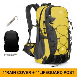 Hiking Storage Backpack Sturdy 40-liter Travel Backpack Suitable for Mountaineering Hiking Camping Backpack Men Tactical Bag