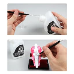 DSPIAE PT-WP Double Head Wiping Rod Water Wash Revival Stain Removal Tool Traceless Cleaning for Models