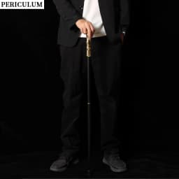 Black Gold Embossed Victorian Walking Cane with Detachable Round Handle Vintage Walking Stick Cosplay Prop for Men And Women
