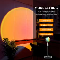 Sunset Lamp with Remote, 16 Colors Multicolor Changing LED Night Light, Photography Selfie Party, Decor Xmas Gifts for Women