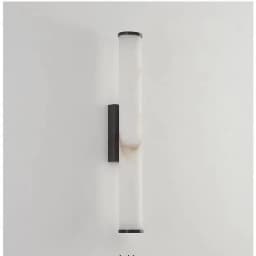 Modern Copper and Black Wall Lamp Faux Marble Wall Light for Entryway Bedroom Dining Room Hallway Home Decor Lighting