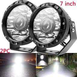 Car High Bridges Search Light Spotlight LED Bulbs for Long Range 4x4 Driving Led Off Road 12v 24v Flood Beams Car Truck ATV SUV