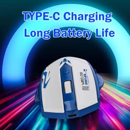 6 Buttons 2.4G Wireless Mouse Bluetooth 5.4 Mouse Dual-Mode Rechargeable Mice 1600 DPI Office Mouse Gaming Mouse For PC Laptop