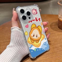 Pink K-Kirbys Phone Case for Samsung Galaxy S26 S25 S24 S23 S22 S21 S20 FE Ultra Plus 5G Soft Anti Drop Cover