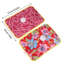 EU/US Rechargeable Electric Hot Water Bottle Hand Warmer Heater Bag For Winter Gifts Winter Hot Water Bottle Random Color