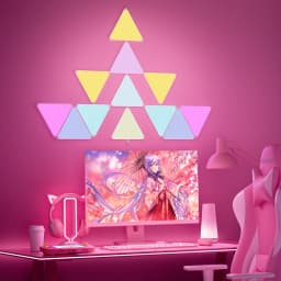 Super Thin WIFI Bluetooth USB LED Triangle Lamps TuYa APP LED Night Light For Computer Game Bedroom Decoration Indoor Wall Light