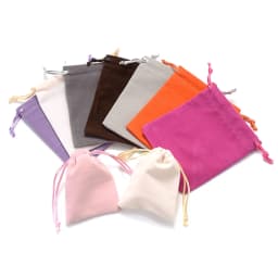 10Pcs 16 Colors Jewelry Packaging Bag 5x7 7x9 10x12 13x18cm Velvet Bags Wedding Drawstring Pouches Gift Storage Bags