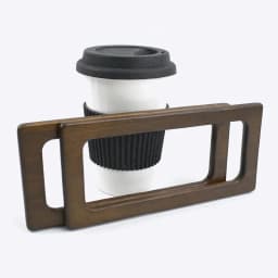 2Pcs Deepeel 14/20cm Square Purse Frame Wooden Bags Handle for Making Handbag Woven Bag DIY Sewing Brackets Handles Accessories
