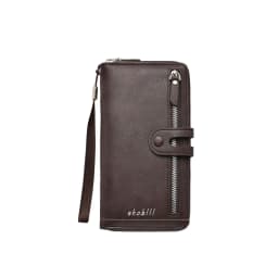 New Men's Long Wallet, Zipper, Multi-card Position Clutch Bag, Casual Large-capacity Mobile Phone Wallet, Change Bag