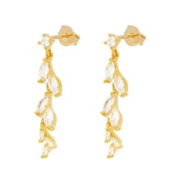 CRMYA Gold Silver Filled Hoop Earring CZ Zircon Heart Higgle Stud Earrings For Women Jewelry Earings Wholesale Aretes De Mujer