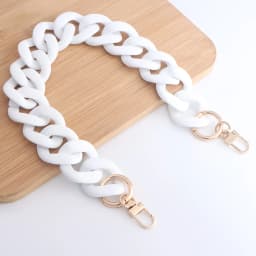 Acrylic Purse Chains Replacement Handbag Strap Chain Straps Fashionable Purse Chains Handles for DIY Purse Strap