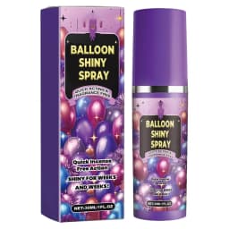 Balloon Spray For Latex Balloons Balloon High Shine Sprays Quick Drying Balloon Brightener Fading Resistant Lasting Shine Spray
