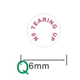 300pcs Gigabyte Asustek Dylan MSI Video Card Spring Screw Fragile Sticker AMD Universal TamperProof Eggshell LabeL Free Shipping