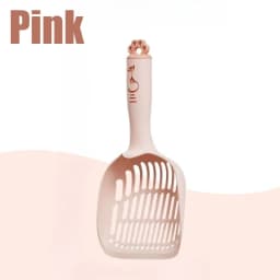 Pet Cat Litter Shovel, Grid Cat Urine Litter Shovel, Pet Cleaning Supplies, Toilet Bowl, Long-handled Cat Litter Shovel