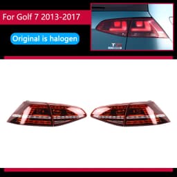 Auto Parts For VW Golf 7 Taillight 2018-2021 MK7 latest Styling Steering signal Brake reversing light Car Accesorios Modified
