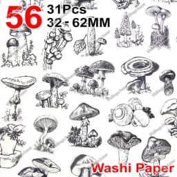 Vintage Conch Shell Sticker Label Scrapbooking Marine Life Stationery Stickers For Children Decorative Diary Album