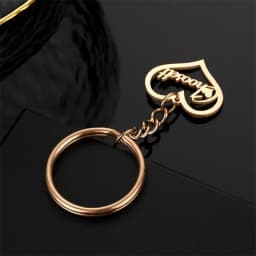 Custom Name Keychain Personalized Stainless Steel Pendant Keychains for Women Men Customized Nameplate Keyring Jewelry Gifts