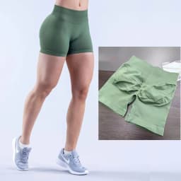 Quality Seamless Scrunch Push Up Gym Shorts Running Workout Shorts Female Yoga Leggings Women Hight Waist Sports Shorts
