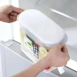 3.5/5L Beverage Dispenser Large Capacity with Spigot in Refrigerator Iced Dispenser Summer Drinkware for Daily Party Cold Kettle