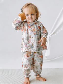 2Pcs Organic Cotton Kids Baby Sets Spring Summer Solid Tshirt Top + Pant Casual Toddler Boy Clothing