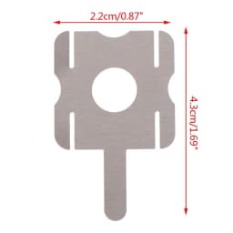 50Pcs/set 4S Lithium Battery Pack Replace Spot Welding Nickel Sheet U-Shaped For Computer Battery Welding Tool Accessories