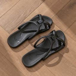 Foldable Travel Slippers Unisex EVA Flip Flops Hotel Non Slip Women Men Bathroom Indoor Slides Portable Lightweight Comfortable