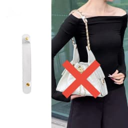 Bag Shoulder Pads For Chanel 25Bag Pressure-reducing Leather Shoulder Rest Anti-slip Bag Strap Anti-strangulation Bag Accessory