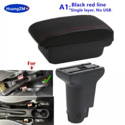 For Fiat 500 Armrest Box For Fiat CRONOS Car Armrest Box Dedicated Retrofit Heighten Interior Center Storage Box Car Accessories