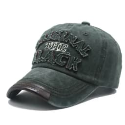Unisex Vintage Baseball Cap Washed Cotton Hats For Men Women Casual BLACK Letter Embroidery Cap Outdoor Sports Cap