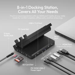 Ulanzi D200X All-in-One Creative Deck Desktop Control Hub for Video Photo Post-Processing Smart Lighting Studio Livestreaming