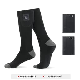 Winter Heating Socks With Battery Box Rechargeable Anti-Cold Comfort Men Women Thermal Heated Outdoor Camping Ski Sports Winter