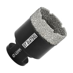 DT-DIATOOL Drill Bit M14 Porcelain Tile Crowns for Tile Granite Marble 1pc Collet, Crown Porcelain Hole Saw