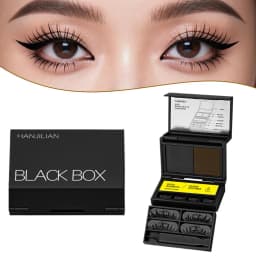 3-in-1 Lower Eyelash Stamp Eyeliner & Mole Non-Slipping Portable Fast Application Natural Long-lasting Eye Makeup Set 2026 New
