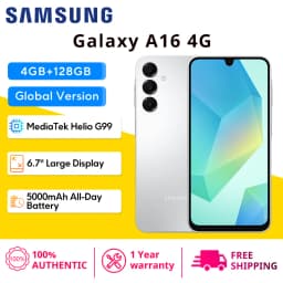 Samsung Galaxy A16 4G Global version Smartphone MediaTek Helio G99, 6.7" Super AMOLED 90Hz Display, 5000mAh Battery, 50MP Camera
