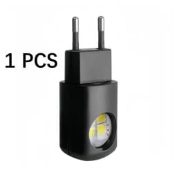 LED Night Light With Motion Sensor Light EU US Plug Socket Lamps Children Night Lights Wireless Wall Bedside Bedroom Night Lamp