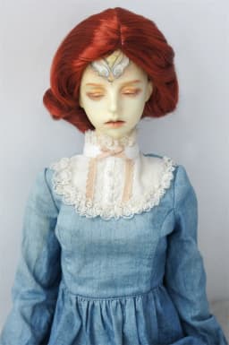 JD338 4-5' 5-6' 6-7' 7-8' 8-9' 9-10' Retro Monroe Wave Synthetic Mohair Doll Wigs 1/8 1/6 1/4 1/3 MSD SD DOD Blythes BJD Hair
