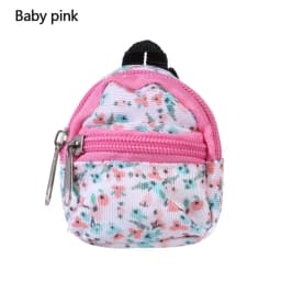 Doll Backpacks Doll Mini Bags Mini Zipper Rucksack Doll Backpack Cute School Bags Doll Accessories Toy Supplies for Doll Play